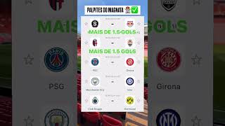 Palpites da Champions League 18/09