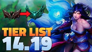 OS MELHORES CAMPEÕES PRA SAIR DO LOW ELO! TIER LIST LOW ELO DO 14.19 (Do ferro ao platina)