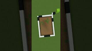 Satisfying Sand Art Minecraft (plant) #shorts