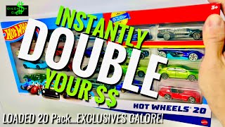 HOT WHEELS 20 PACK Has CRAZY VALUE! Porsche - Honda - BMW - Lambo - Multipack Exclusives $