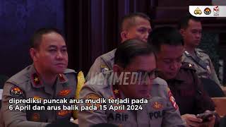 Kapolri Jenderal Polisi Drs. Listyo Sigit Prabowo, M.Si., memimpin Rapat Koordinasi (Rakor)