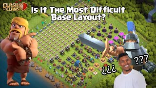 Is It The Most Difficult Base layout 🤣| Funny Attack by attackers 😆 | Clash Of Clans | @cwafridi