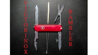 Victorinox Rambler - best keychain pocket knife, multitool