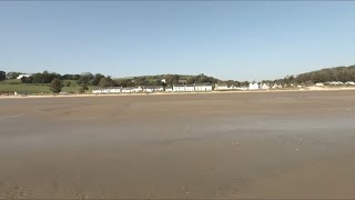 Metal Detecting on Llansteffan Beach South Wales