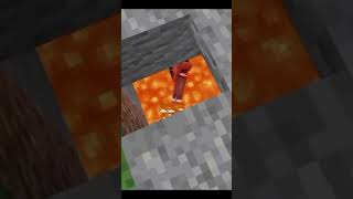 Нубик и Профессионал чуть не попались #shorts #minecraft