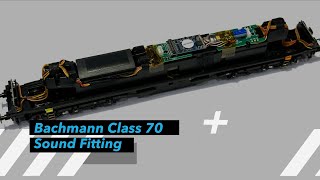 Fitting Sound To A Bachmann Class 70, With A Large Tablet Speaker And Stay Alive