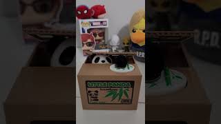 LITTLE PANDA 🐼 BOX 📦 COIN BANK 🪙! #shortvideo ##shorts #viral #trending