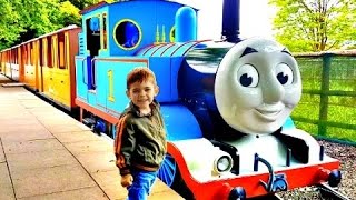 THOMAS LAND/ TRAIN RIDE /DRAYTON MANOR/ AMUSEMENT PARK/FOR KIDS/ HD