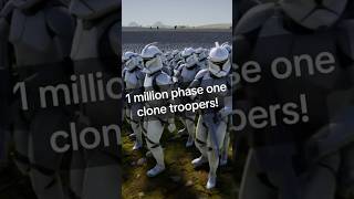 1 Million Imperial StormTroopers Vs 1 Million Phase One Clone Troopers #gaming #games #starwars