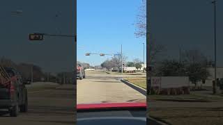 Driving around Richardson Texas