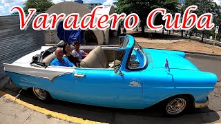 Best Things To Do In Varadero Cuba / Riding In A Classic Taxi Cab In Downtown Varadero Cuba