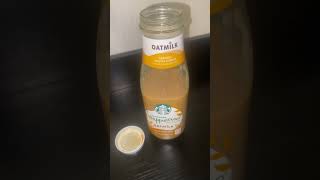 ￼Starbucks Frappuccino Oat Milk Taste Test Caramel Waffle Cookie #short #starbucks #review #rating