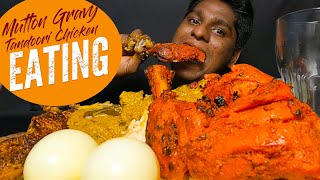 MUTTON GRAVY, THANDOORI CHICKEN, FISH FRY, EGG EATING | MIGBANG | FOODIES ASMR