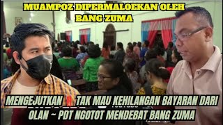 MENGEJUTKAN‼️TAK MAU KEHILANGAN bayaran dari OLAN ~ PDT NGOTOT MENDEBAT BANG ZUMA