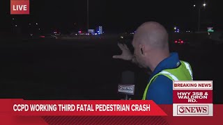 Pedestrian killed on Hwy. 358 near Waldron Road