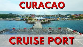 Curacao Cruise Port Walking Tour (Huge Port - Long Walk)