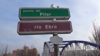 PASEOS POR ZARAGOZA. PUENTE DE HIERRO. FEBRERO 2022