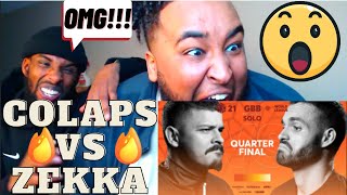 Colaps 🇫🇷 vs Zekka 🇪🇸 | GRAND BEATBOX BATTLE 2021: WORLD LEAGUE | Quarter Final [REACTION]