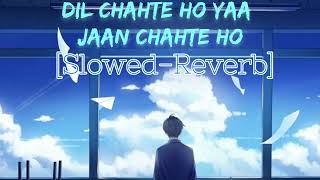 Dil Chahte Ho Yaa Jaan Chahte Ho || Slowed-Reverb || Jubin Nautiyal || Payal Dev