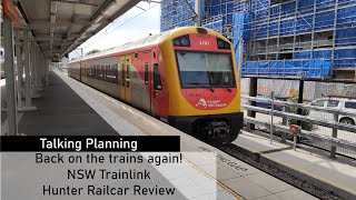 Back on the trains again! NSW Trainlink Hunter Railcar review