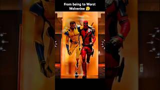 WOLVERINE WORST TO BEST JOURNEY #marvel #deadpool #wolverine #byebyebye #edit #viralvideo