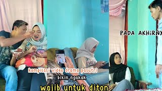 kompilasi video drama pasutri kocak abiieesss|| NYESEL BANGET KALAU GAK DI TONTON