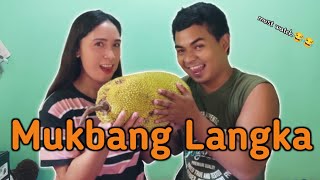 MUKBANG LANGKA (JACKFRUIT) | pauEnz Vlog