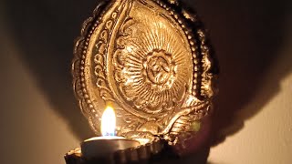 How to reuse old Diwali diya? Antique piece