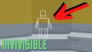 How To Be INVISIBLE In Tower Of Hell | roblox