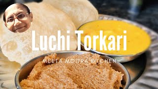 Durga Pujo Special - 1 / Luchi Tarkari/Maha Shashthi Special  Menu/Soft Luchi/ Puri & Alu ki Sabji