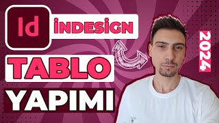 İndesign Tablo Oluşturma (Adobe İndesign İle Tablo Yapımı 2024)