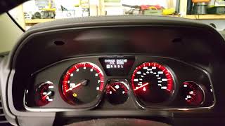 How to reset oil service light or maintenance light on a 2014 GMC  Acadia