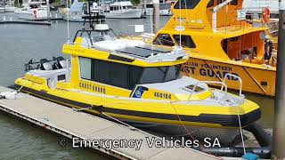 Australian Volunteer Coast Guard boats at Cairns Marina