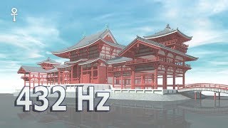 432 Hz Frequency, Deep Deep Sleep Music, Meditation Temple