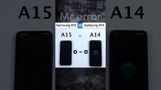 Samsung A15 vs Samsung A14 spread test💀☠️