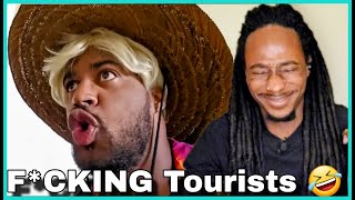 F*CKING Tourists 🤣 LATEST LongBeachGriffy Videos REACTION (Try Not To Laugh)