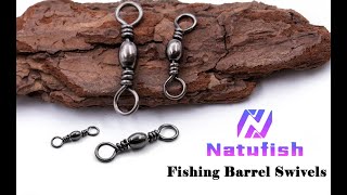 Natufish Fishing Barrel Swivels