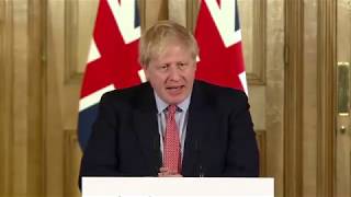 Boris Johnson coronavirus update