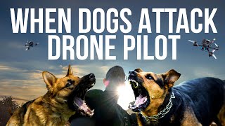 When Dogs Attack Drone Pilot