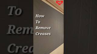 Remove Creases from Projector Screen #shortvideo