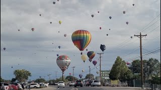 🎈Albuquerque International Balloon Fiesta | Chasing Balloons During Mass Ascension