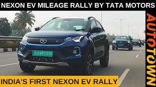 Nexon EV Mileage Drive |||| India's First ever official Nexon EV mileage rally