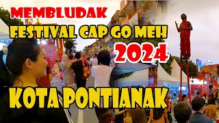 Cap Go Meh Pontianak 2024 Membludak