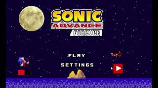 Sonic Advance Forever - Menu(V1)