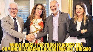 Nuovi corsi di formazione e protocollo di intesa tra Comune di Lavagna e Accademia del Turismo