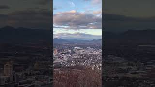 Roanoke Virginia, view from Roanoke Star #shorts