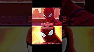 Spider-Man PS4 Vs Ultimate Spider-Man Collab: @victoreditz55 #shorts #collab #spiderman #insomniac