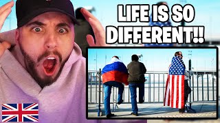 Brit Reacts to American VS Russian Mentality & Culture