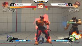 Daigo (Evil Ryu) vs PXG Wiseguy (Guy) - CEO 2015 USF4 - 720p 60fps