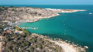 Beautiful Cape Greco and Konnos beach, Protaras - Ayia Napa Cyprus